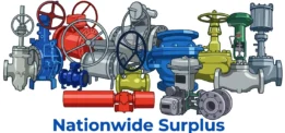 NationWide Surplus Industrial inventory, salvage, WKM, CAMERON, fisher, balon, bettis, barton, general twinseal, orbit, warren, grove, 16' 600lb Ball Valve bettis actuator fisher v150 fisher control dvc fieldvue 6200 actuator gears api600 wcb valves fittings instruments valve controllers valve actuators pipeline midstream buyers and sellers of valves fittings transmitters and machinery